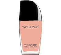 Wet n Wild, Wild Shine Nail Color, Nail Polish with No Formaldehyd, Toluene and Phthalates, Long-lasting and Quick-drying Formula, Tickled Pink