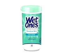 Wet Ones Sensitive Skin Hand Wipes: 40 Count Canister