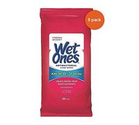 Wet Ones WET ONES Antibacterial Hand Wipes, Fresh Scent 20 ea Pack of 5