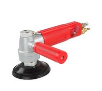 Wet Polisher, 3 Inch/4 Inch Water Jet Pneumatic Grinder Marble Jade Stone Floor Air Polisher Sander Polishing Grinding Tool 4300RPM(4 inch)