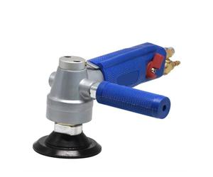 Wet Polisher， 3'' Inch Air Pneumatic Sander Water-Feed Mill Wet Polisher Tool Machine for Marble Quartz Granite Stone Polishing