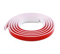 Wet Room Floor Barrier, Self-Adhesive Shower Water Barrier, PVC Trim Shower Threshold Water Barrier White 3M Shower Tray Sealing Strip for Kitchen Bathroom