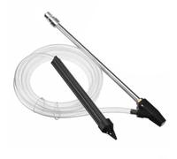 Wet Sand Blasting Kit for Pressure Washer with 1/4in Quick Connect, 120in Hose, Brass Adapter for Bosch Aquatak Series to Remove Rust Paint