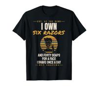 Wet Shaver - One Face and Forty Soaps - Shaving Brush Value Graphic T-Shirt