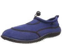 Wet Shoes Mens Adult Size Aqua Beach Surf Water Swim Foot Protection (Navy Blue & Black, Numeric_9)