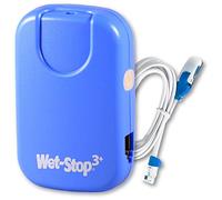 Wet-Stop 3 Bedwetting Alarm (BLUE) 6 Alarms & Vibration, Enuresis Alarm, Incontinence, Potty Training
