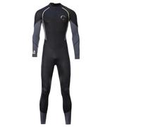 Wet Suit For Men 1.5mm 3mm Diving Suits Men Neoprene Wetsuit Scuba One-piece Zipper Thickened Warm Swimwear Kayak Surfing Swimsuit Wetsuits(3 mm suit,XXL)