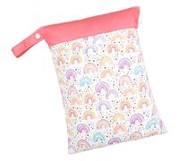Wet Swimsuit Bag 2 Zipper Pockets Waterproof Diaper Bag Organizer Portable Reusable Washable Bags for Dirty Clothes Wet Swimwear, A, Refer to description, Unisex