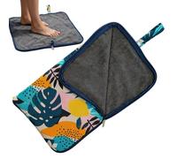 Wet Swimsuit Bag | with Embedded Towel 2 in 1 Portable Reusable Organizer | with Handle and Zipper Bathing Suit Bag | for Gym, Travel, Pool, Boat, Beach, Outdoor