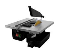 Wet Tile Cutter Table Saw Electric 600W 230V 2 x FREE 180mm Diamond Blades 330 x 360mm Worktop 35mm Cutting Depth 2950 RPM 0-45? Tilting Range Heavy Duty Cutting Machine Wall & Floor Stainless Steel S