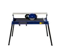 Wet Tile Cutter with 720mm Bench Stand Table Laser Cutting Guide Diamond Blade Heavy Duty 800W Motor Includes Free Extra Blade 0-45° Angle Cut Range Portable DIY and Professional Use