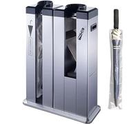 Wet umbrella packaging machine,Commercial Umbrella Stand Double Umbrella Automatic Packaging Machine, Stainless Steel Umbrella Stand, Suitable for Shopping Malls, Hospitals (4)