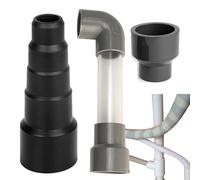 Wet VAC for AC Drain, AC Drain Hose Cleaner | Vacuum to PVC Tube Hose Adapter,Handy AC Vacuum Hose Adapter,Compact Vacuum Cleaning Tool