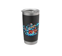 Wet Water Love Squirter Design Summertime Squirters Stainless Steel Insulated Tumbler