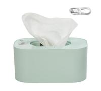 Wet Wipe Warmer | Portable USB Baby Wipes Warmer Holder | Smart Precise Temperature Control Reusable Diaper Insulation Box, Travel Tissue Dispenser for Kids Boy Girls
