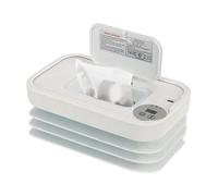 Wet Wipes Box, Baby Wet Wipe Warmer Dispenser Foldable USB Travel Multicolor(Wit)