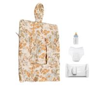 Wet Wipes Box - Hanging Nappy Bag, Portable Wet Wipe Dispenser - For On the Go Storage on the Pram, Cot and Travel