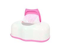 Wet Wipes Box, Plastic Automatic Pop-up Wet Tissue Box Multicolor(Roze)