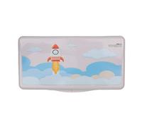 Wet Wipes Dispenser Box Holder for Baby Change Bag by Kids Happy House (Rocket)