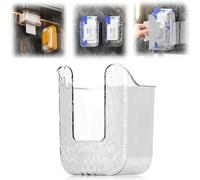 Wet Wipes Dispenser Box Wall Mounted, No Punching Bathroom Wipes Holder, Flushable Kitchen Wipes Storage Box, Refillable Wipes Container Box For Kitchen Bedroom Toilet