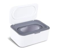 Wet Wipes Dispenser Box, Wet Wipes Box, Toilet Tissue Paper Holder Napkin Container for Home Office Kitchen Bathroom, Keep Wipes Fresh, One-Handed Operation, Non-Slip Wipes Pouch Storage Case