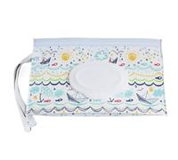 Wet Wipes Dispenser, Wet Wipes Holder Case Reusable Refillable Multicolor(Color 03)