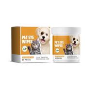 Wet Wipes For And Dog Eyes For Removing Tear Stains From Dogs And Cleaning The Eyes Of Cats And Wet Wipes For Eye Cleaning 6ml PtZ443 (Orange, 6.6cm)