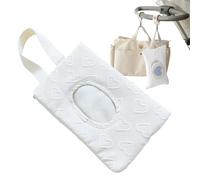 Wet Wipes Holder - Tissue Dispenser for Travel - Large Capacity Reusable Napkin Storage Dispenser for Car Home Bathroom Camping Outdoor Picnic