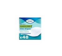Tena Wet Wipes, Pack of 12 x 48