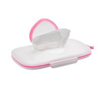 Wet Wipes Travel Pouch - Compact Wipe Holder, minii Portable Wipes Container | Reusable Hand Wipes Dispenser, Dust-Proof Travel Wipes Case with Handle, Easy Access Wipes Case Suitable for Tissues