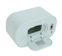 Wet Wipes Warmer, Five-Gear LED Display, Rechargeable Wipes Warmer Dispenser, Portable Moisturizer for Home Office Outdoor (Green)