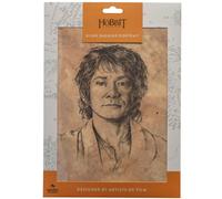Weta The Hobbit Bilbo Baggins Portrait Replica Art Print