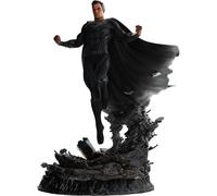 Weta Workshop Limited Edition Polystone - Justice League (Zack Snyder) - Superman - Black Suit - 1:4 Scale Statue