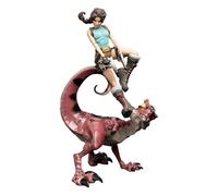 Weta Workshop Mini Epics - Tomb Raider - Lara Croft & Raptor Mini Figure