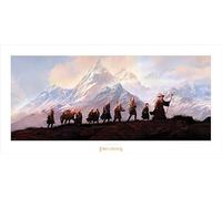 Weta Workshop The Fellowship of the Ring: 20th Anniversary Art Print 59 x 30 cm