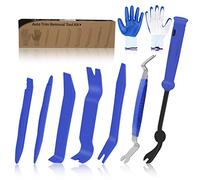 Wetado Auto Trim Removal Tools Kit, 9pcs Car Door Panel Removal Tool, Fastener Removal Panel Removal Tool, blue