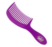 WetBrush Detangling Easy Glide Comb, Wave Tooth Design with Large Surface Area to Glide Through Tangles, Wet Brush Comb is Gentle on Hair, For All Hair Types, Purple