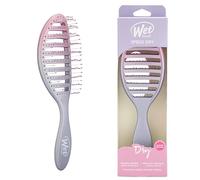 WetBrush Speed Dry Detangler with Heat Resistant Heatflex Bristles and Open Vent Design to Dry Hair Faster, For All Hair Types, Feel Good Ombre Collection, Pink and Purple