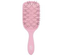 WetBrush Go Green Paddle Detangler for Thick Hair with Unique Cluster Patterns of Soft Intelliflex Bristles to Gently Separate the Thickest of Hair with Ease, Pink