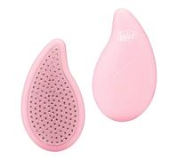 WetBrush Go Green Palm Detangler with Ultra Soft Intelliflex Bristles to Gently Separate Knots With Ease, Wet Brush Detangler is Gentle on Hair, Shaped for Comfort, Infused with Watermelon Oil, Pink