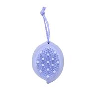 WetBrush Go Green Scalp Massager and Exfoliator, Soft Bristles for Exfoliation, Larger Bristles for Massaging, Infused with Lavender Oil for Soothing and Nourishing, Purple