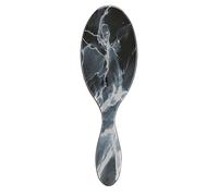 WetBrush Original Detangler Hair Brush with Ultra Soft Intelliflex Bristles to Gently Separate Knots With Ease, Does Not Rip Hair, For All Hair Types, Metallic Marble Collection, Onyx