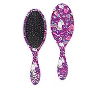 WetBrush Original Happy Hair Detangler Hair Brush with Ultra Soft Intelliflex Bristles to Gently Separate Knots With Ease, Does Not Rip Hair, For All Hair Types, Llama Design