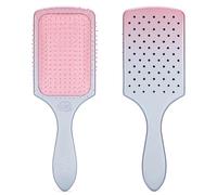 WetBrush Paddle Detangler with HeatFlex Bristles and Aquavents to Help Drying, Wider Surface Area Detangles in Less time, Detangles Hair with Ease, Feel Good Ombre, Pink and Purple
