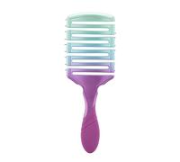 WetBrush Pro Flex Dry Paddle Brush with EasyGrip Handle and Ultra Soft Intelliflex Bristles to Gently Separate Knots With Ease, Does Not Rip Hair, For All Hair Types, Bold Ombre Teal