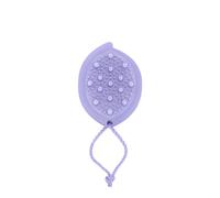 WetBrush Go Green Scalp Massager and Exfoliator, Soft This Bristles to Exfoliate and Larger Bristles for Exfoliating, Infused with Lavender Oil to Soothe and Calm Scalp, Purple
