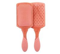WetBrush Pro Paddle Detangler Limited Edition Hydro Tie Dye, Peach, Large Surface with IntelliFlex Bristles