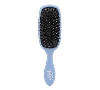 WetBrush Shine Enhancer Brush with Soft Intelliflex and Natural Boar Bristles to Help Distribute Hairs Natural Oils, Wet Brush Detangler Is Gentle on Hair, Sky