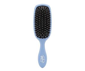 WetBrush Shine Enhancer Brush with Soft Intelliflex and Natural Boar Bristles to Help Distribute Hairs Natural Oils, Wet Brush Detangler Is Gentle on Hair, Sky