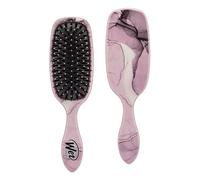 WetBrush Shine Enhancer Paddle Brush with Soft Intelliflex and Natural Boar Bristles to Help Distribute Hairs Natural Oils, Wet Brush Detangler Is Gentle on Hair, Terrain Textures, Dusty Rose